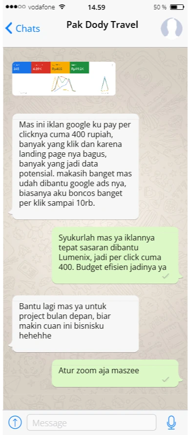 Testimoni Lumenix